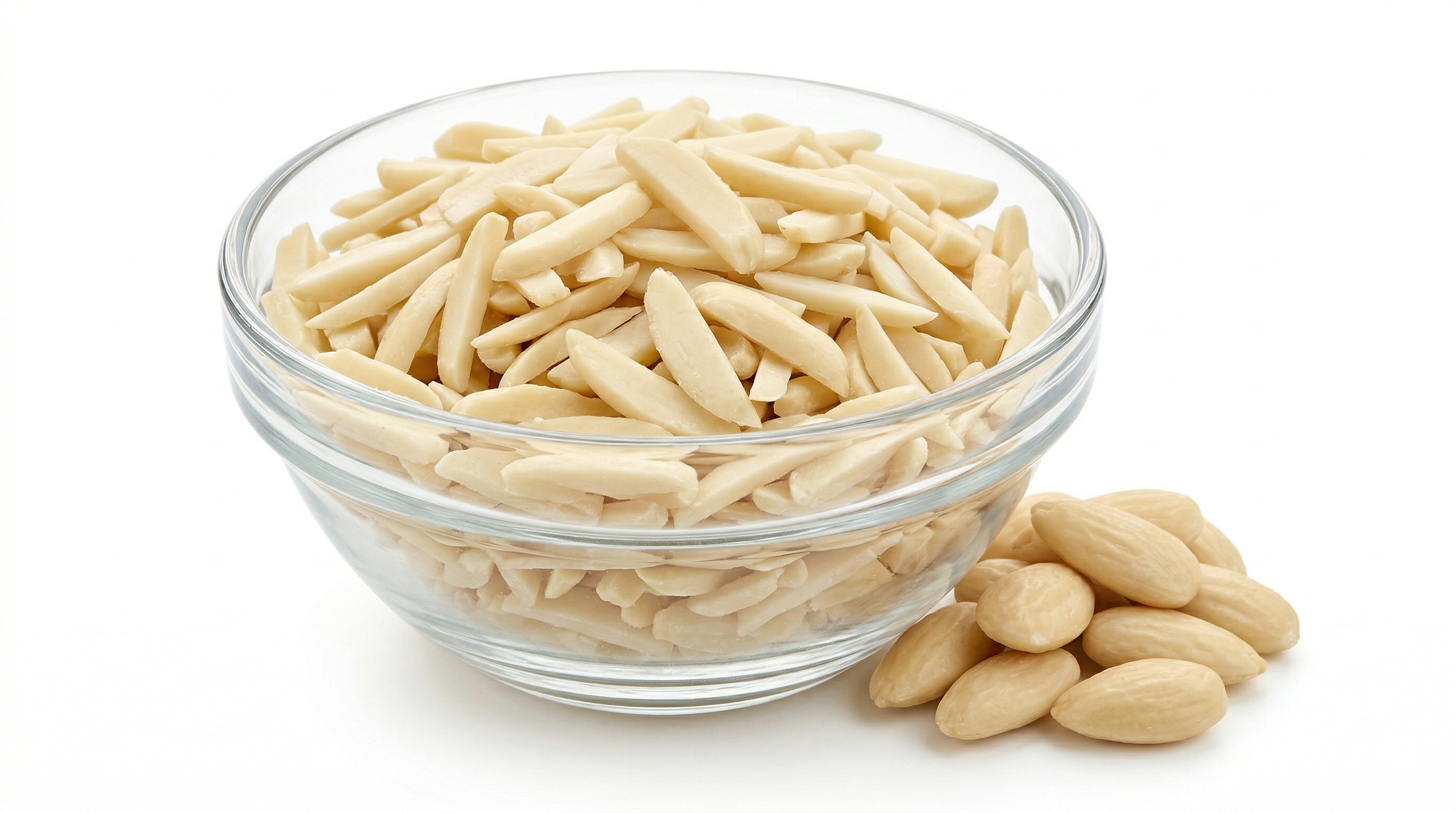 Mandeln gestiftelt, blanchiert | 'Mandel-Splitter' (2,5kg)