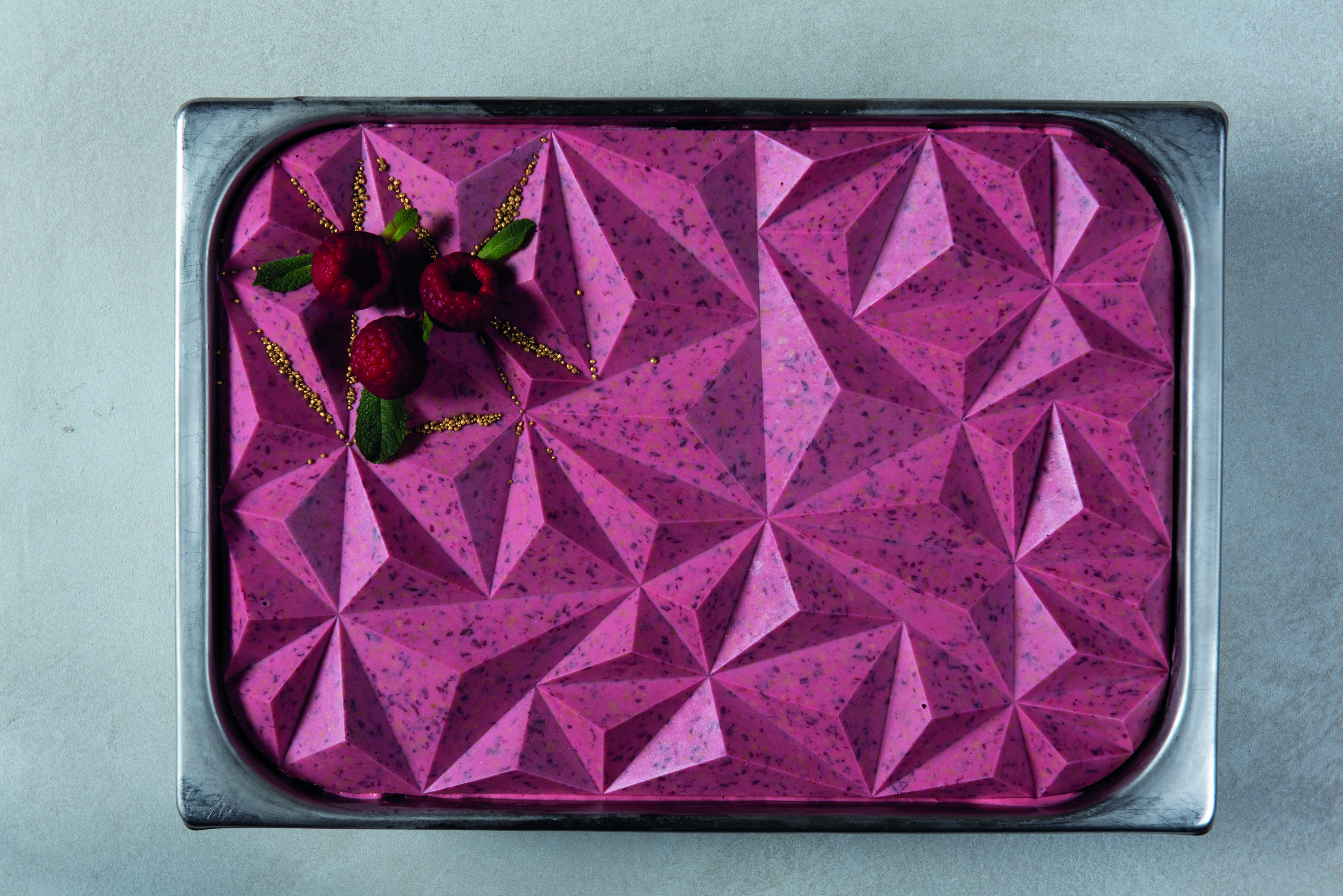 @ Silikon-Matte | -Form für Eis-& Creme 'Iceberg' schmal (36,15x15,2x2cm)