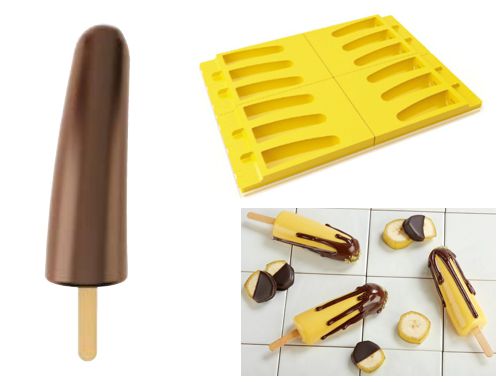 @ Kit Silikon-Matte|-Form Verband | Set für 12 Eis am Stiel | Stieleis 'Ipanema' (40x30cm)