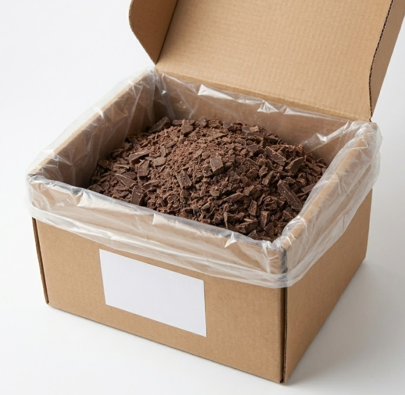 BIO Couverture 'Schokospäne' 55% Kakao dunkel | zartbitter, geraspelt, mit Lecithin