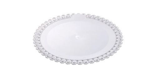 @ Serviertablett weiß rund D32cm (37 Stk)