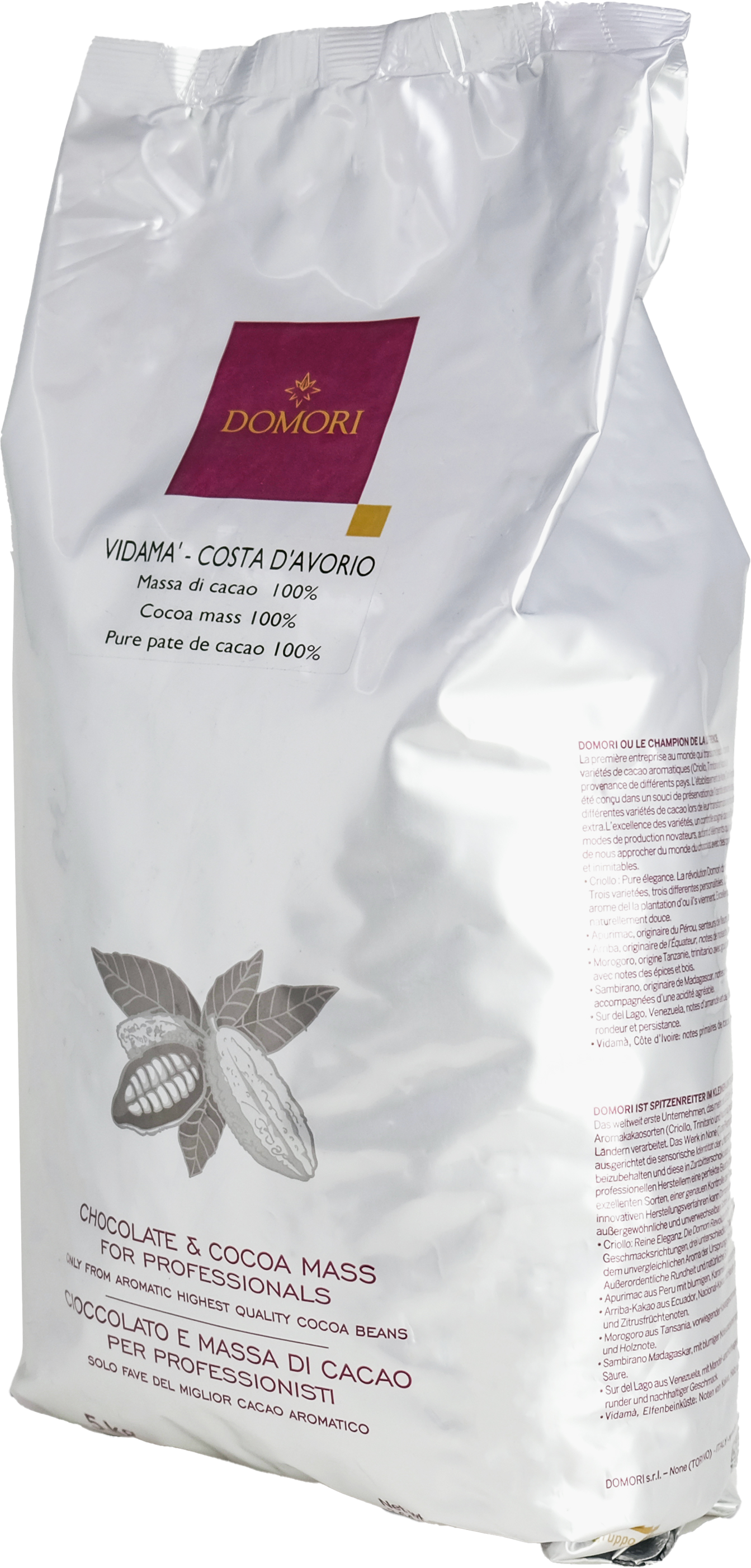 @ Kakaomasse Vidama 100% bitter, Drops 