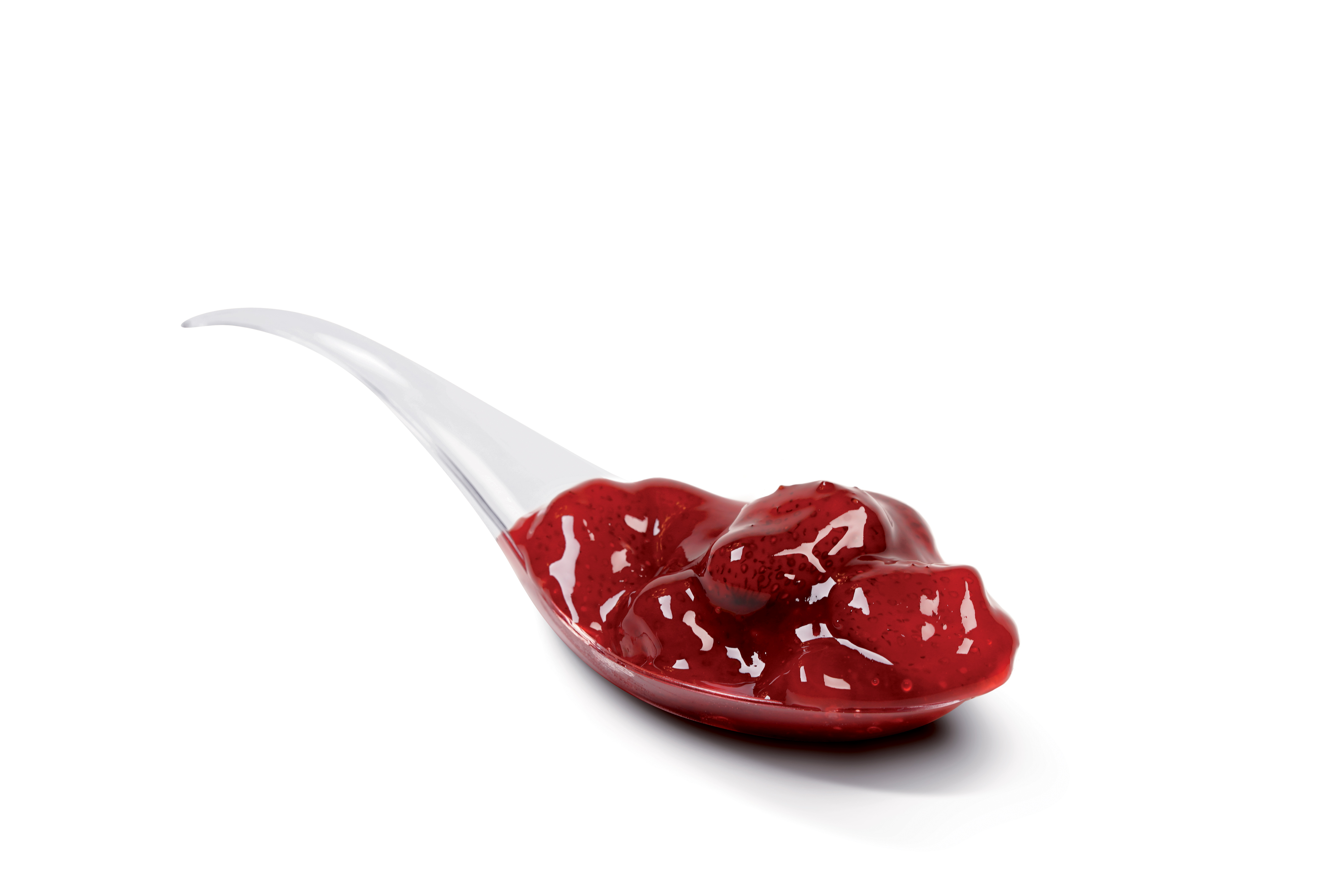 @ Erdbeer Variegato mit Stücken