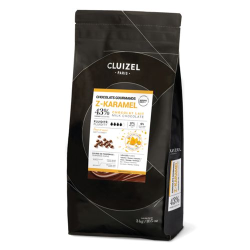 Couverture 'Z Karamel' 43% milch, Drops | Chips