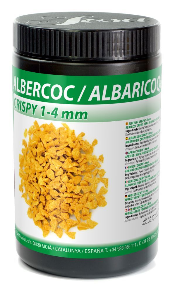 Aprikosen Crispies | Fruchtstückchen 1-4mm (250g)