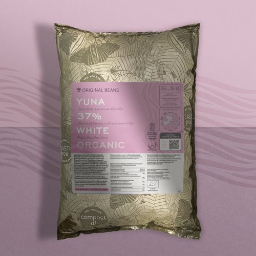 BIO Couverture 'Edelweiß Yuna' 37% weiß, Drops | Chips