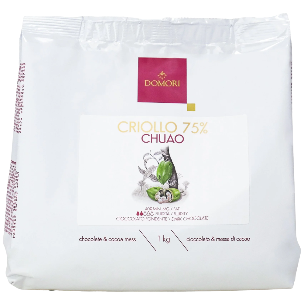 Couverture 'Criollo Chuao' 75% dunkel | zartbitter, Drops | Chips