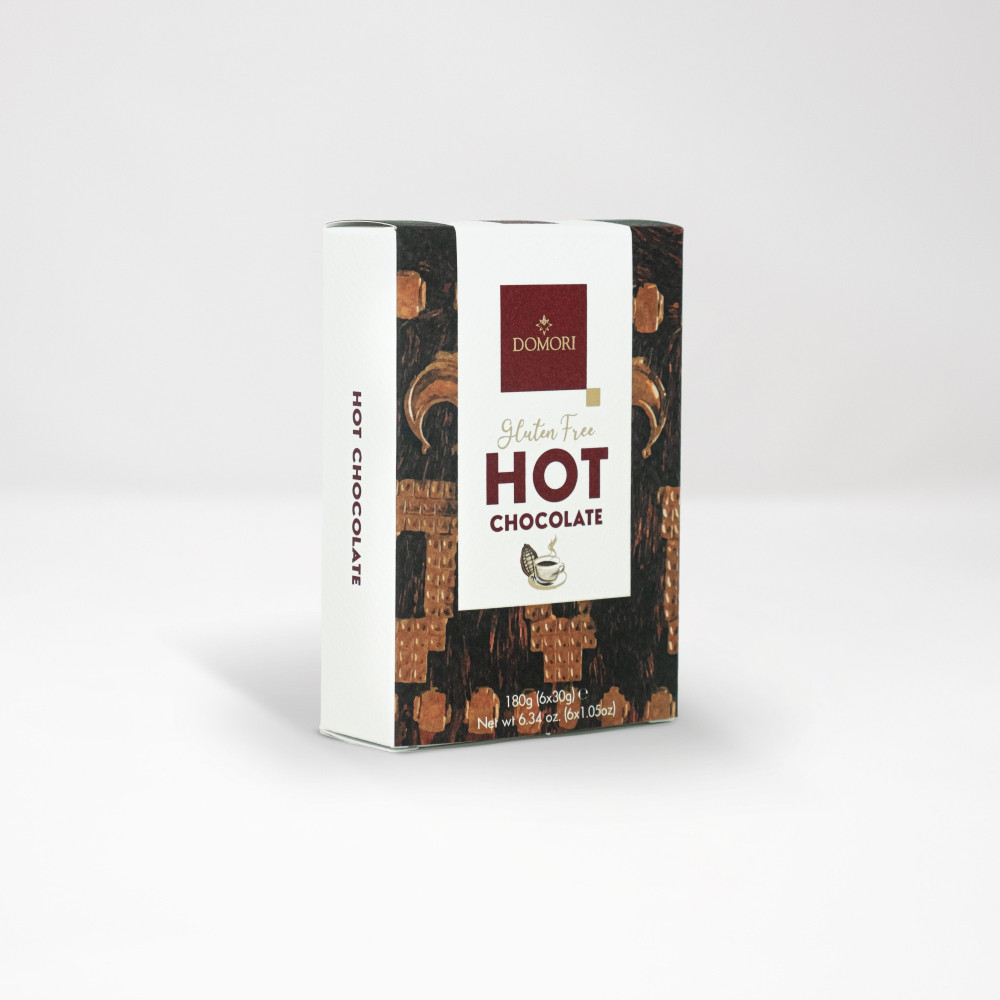 Trinkschokolade 'Hot Chocolate' dunkle Schokolade Portionsbeutel klein (30g)
