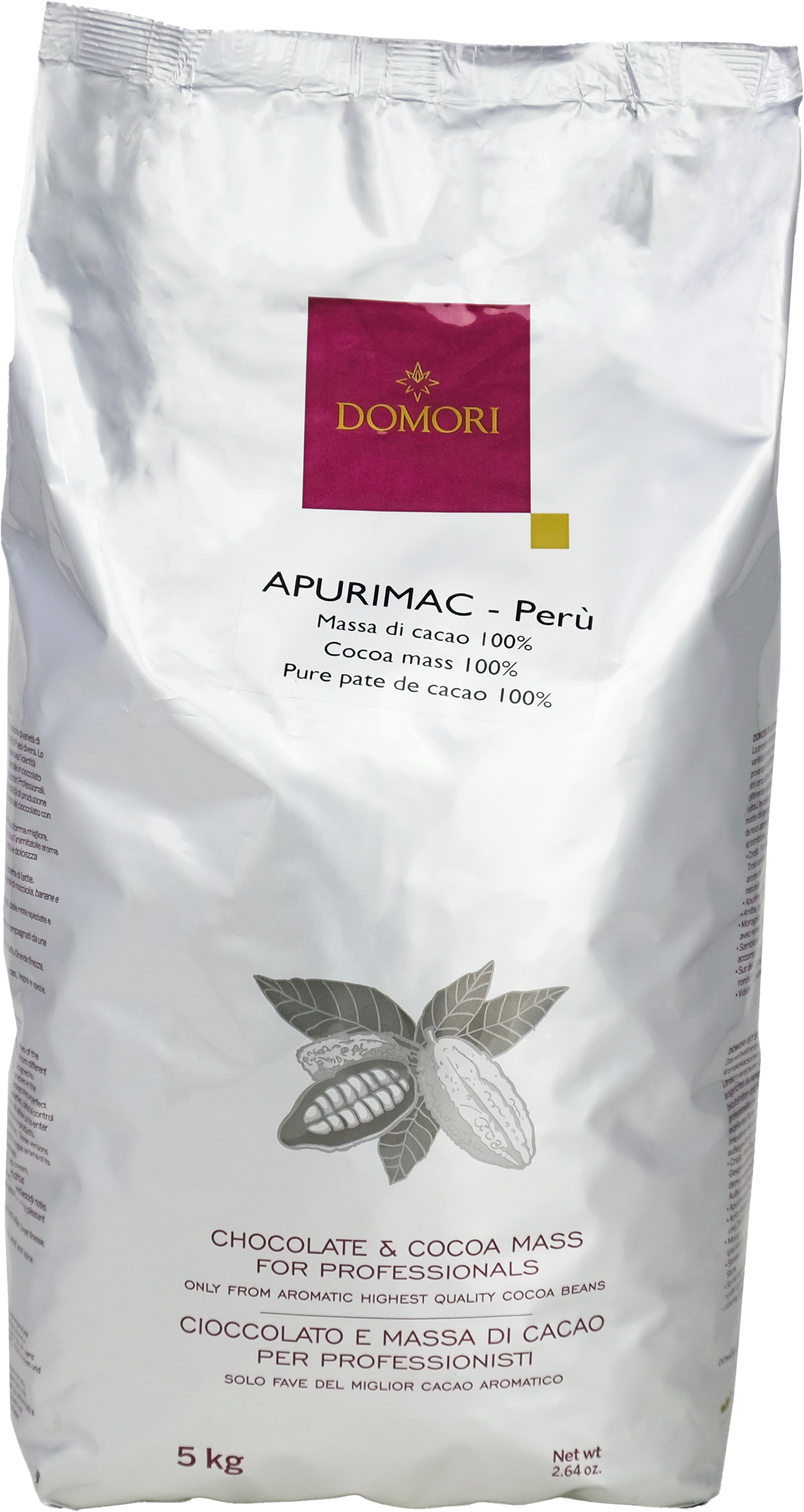 @ Kakaomasse 'Apurimac' 100% dunkel | zartbitter, Drops | Chips (2 x 5 kg) 