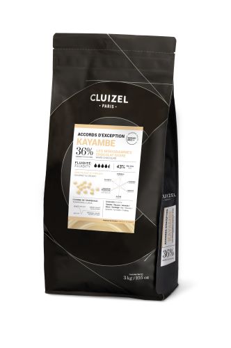 Couverture 'Kayambe Ivoire' 36% weiß, Drops | Chips